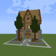 Large Medieval Town House 3