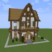 Large Medieval Town House 4