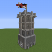 Large Medieval Watchtower