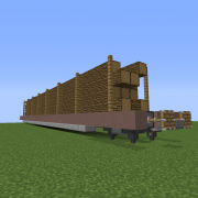 Log Flat Car