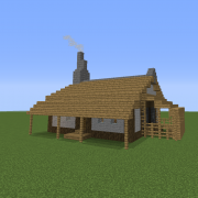 Medieval Colonial Farm House