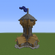 Medieval Colonial Guard Tower