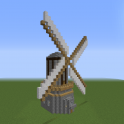 Medieval Colonial Large Windmill