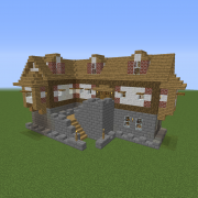 Medieval Colonial Medium House
