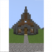 Medieval Community Unfurnished Villager House