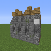 Medieval Detailed Wall Segment