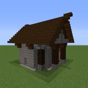 Medieval European Village House 2