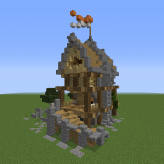 Medieval Fantasy Bounty Hunter House