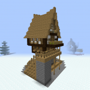 Medieval Fantasy Large Elevated House