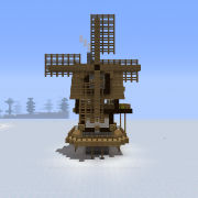 Medieval Fantasy Windmill House