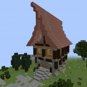Medieval Island Village House 4