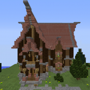 Medieval Island Village House