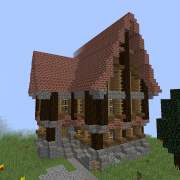Medieval Island Village Small House 3