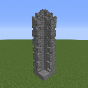 Medieval Kingdom Stone Wall Corner