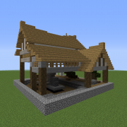 Medieval Lumbermill Detailed