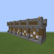 Medieval Puritan City Wall