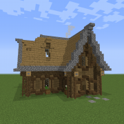 Casa Medieval #minecraft  Minecraft blueprints, Minecraft decorations,  Minecraft creations