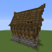 Medieval Rustic House Shell
