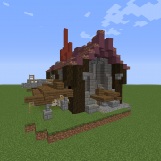 Medieval Steampunk Gunsmith's House