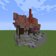 Medieval Steampunk House 1