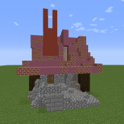 Medieval Steampunk House 5
