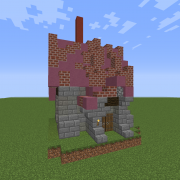 Medieval Steampunk Residential House 1