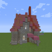 Medieval Steampunk Residential House 2