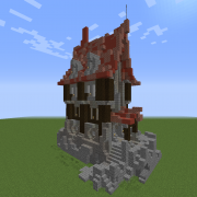 Medieval Steampunk Rich House