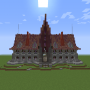 Medieval Steampunk Town Hall