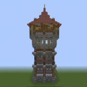 Medieval Tall Guard Tower v2