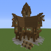 Medieval Unfurnished Lumber Shop