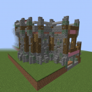 Medieval Wall Outpost