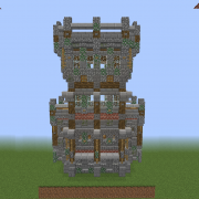 Medieval Wall with Watchtower2 v2