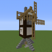 Medieval Windmill House 2