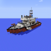 Medium Fire Department Boat