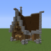 Medium House Medieval Design 1
