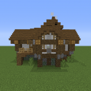 Medium Village Rustic House 1