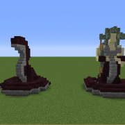 Medusa & Snake Statue