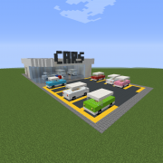 Modern Car Dealership