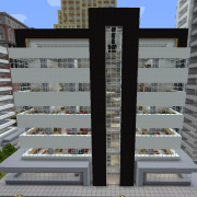 Modern City Apartment Building 1