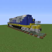 Modern Diesel Locomotive 3