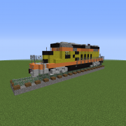 Modern Freight Locomotive 3