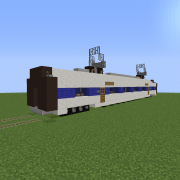 Modern Passenger Speed Train Wagon