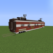 Modern Passenger Train Wagon