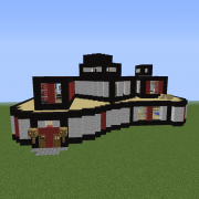 Modern Red House