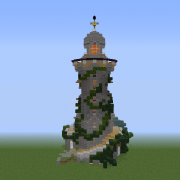 Odd Medieval Lighthouse
