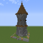 Minecraft Medieval House with Tower