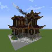 Oriental Steampunk House 9