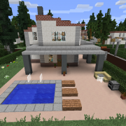 Quartz Suburban House with Pool