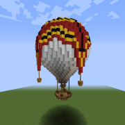 Red Hot Air Balloon